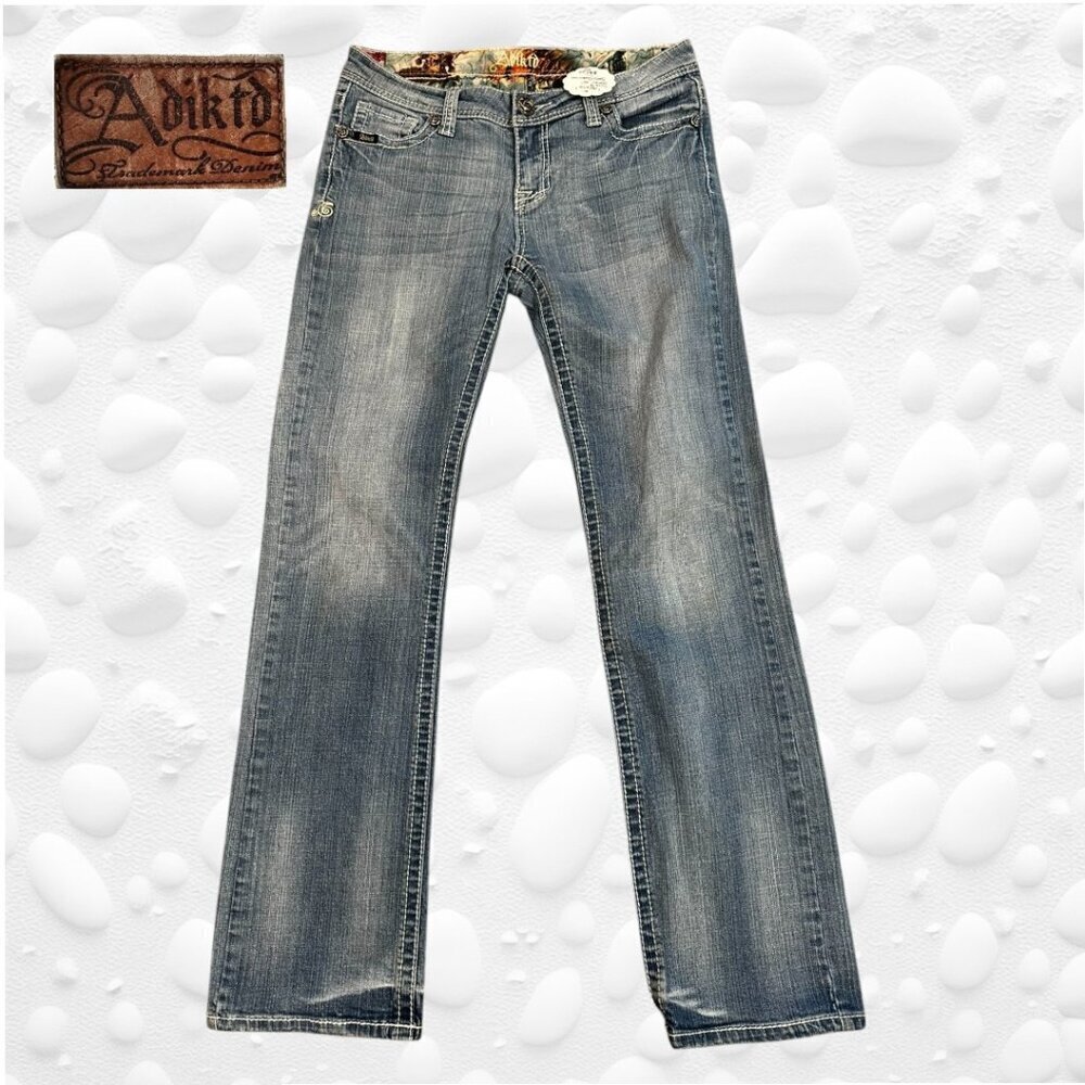 👖 Adiktd Trademark Denim Ladies Light Denim Jeans - Size 8, Waist 30 👖